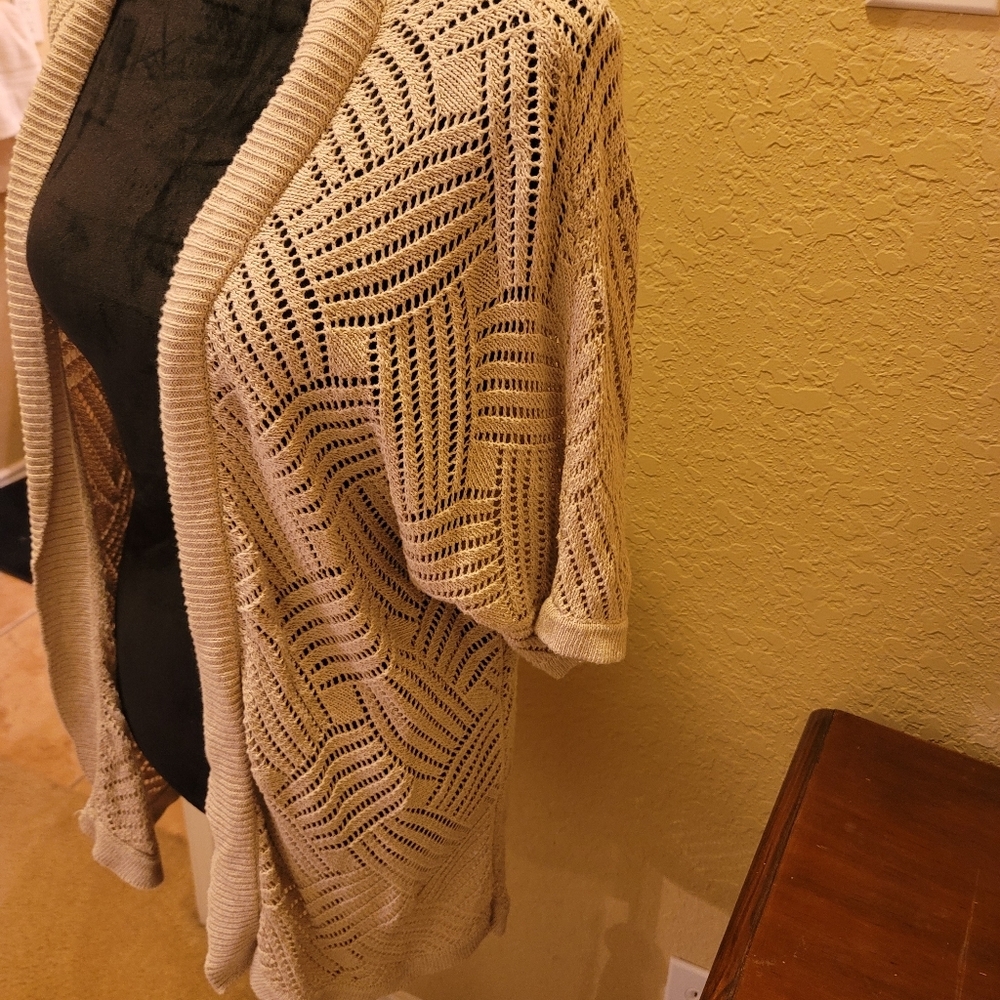 Beige Chico's Cardigan‎
